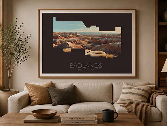 Cartum Studio map-shaped artwork collection